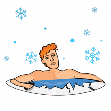 DTC Icebath Logo (Black Background)